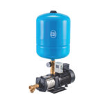CRI Pressure booster pump MHBS with 24 ltr tank & steel impeller 1.5 HP