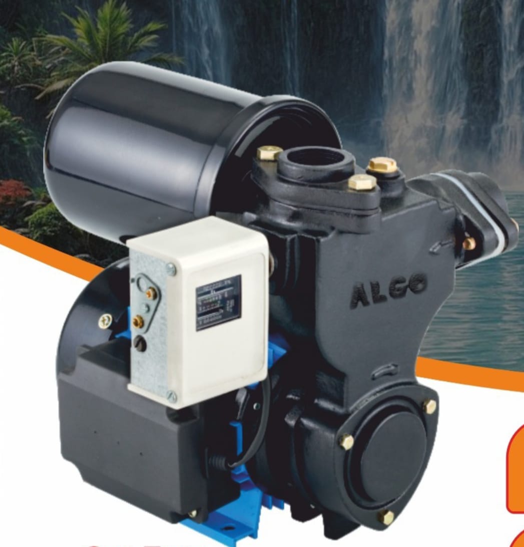 ALGO Pressure booster pump with 2ltr tank 0.5 HP
