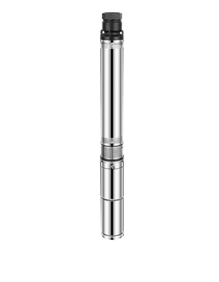 FLOJOY Asian Pumps & Machineries 24V Solar Powered Submersible Impeller Pump 400W 100-120 Feet Head 1.5″ Outlet Flow 5000-6000 L/Hr Borewell/Openwell Bldc Water Pump For Farm Irrigation