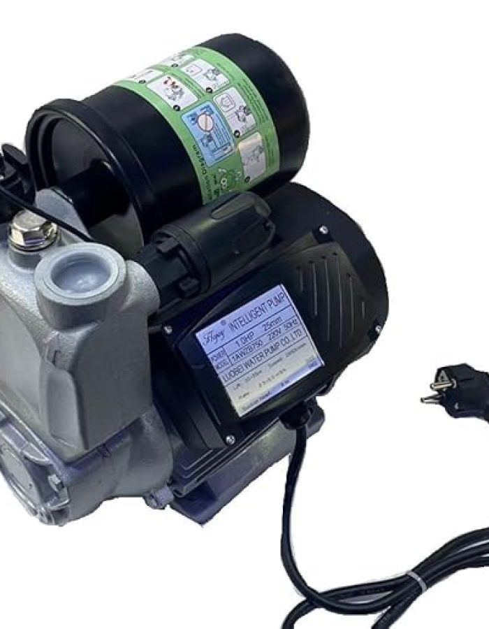 Asian Pumps & Machineries 1hp Self Priming Water Pressure Booster Pump with Dry Run Protection & Flow Sensing System for 5-6 Points at a Time Equal Pressure 220V