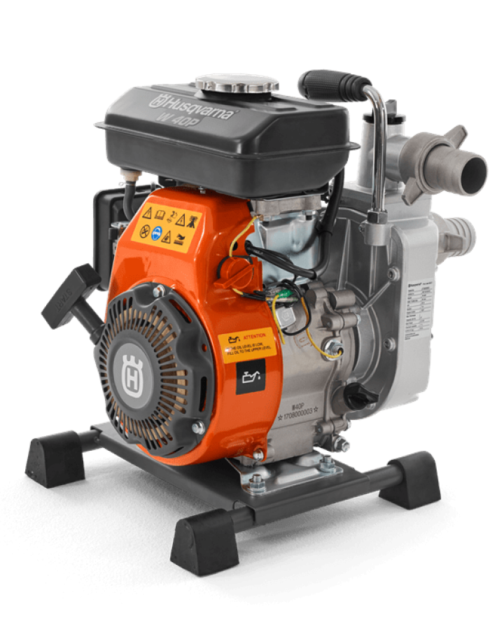 Husqvarna 4 stroke petrol engine pump 1.5X1.5 15mtr head