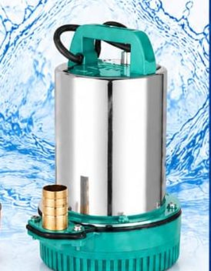 TAVO 24V 150W Solar or Battery Operated Submersible water Pump for Marine Boat, Well, Farm, Pond, Garden, Water Transport, Dewatering & Fountain Head 11mtr 1” (Copper Winding)