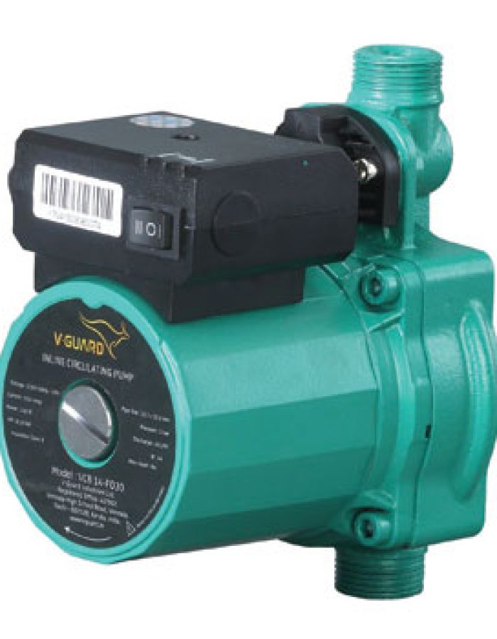 V-Guard VCB14-F030 Automatic Water Pressure Pump Suitable for Hot Water Circulation, Washing Machine, RO Shower- Multicolour