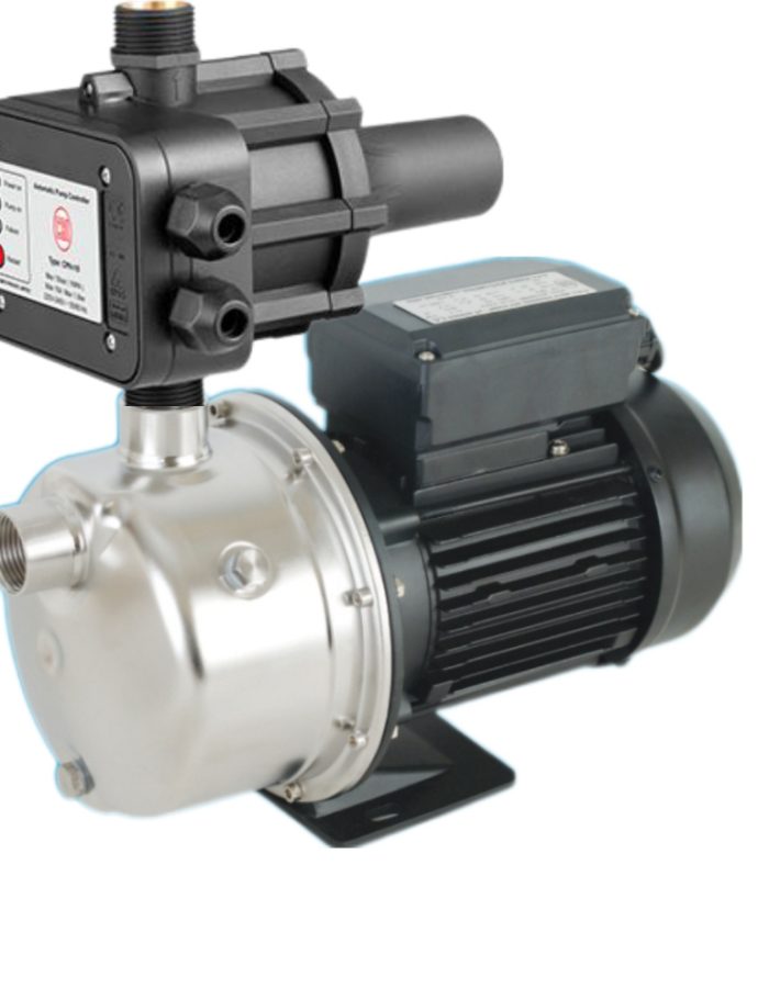 CRI Pressure Booster Pump (Stainless Steel Monoblock Pumpset Selfpriming With Automatic Pump Controller) (1.0 Hp)
